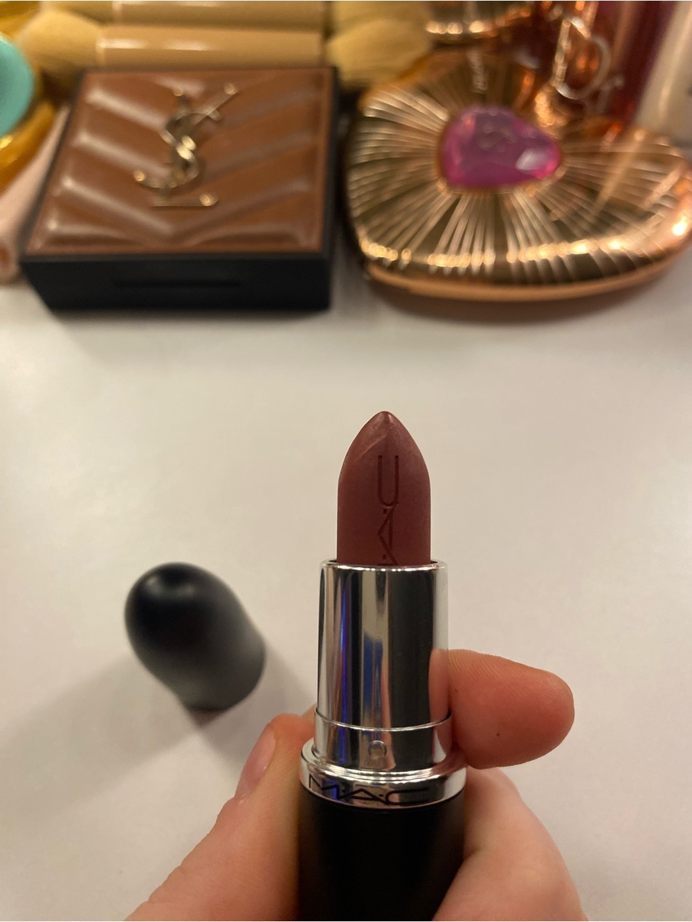 MAC Cosmetics Del Rio Cool Rose Lipstick — - Picture 7 of 7